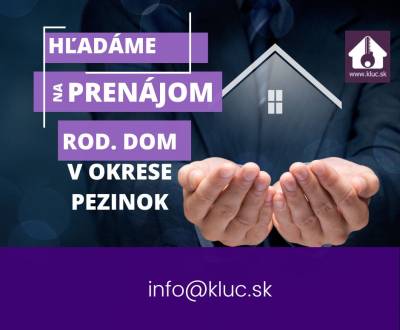 Kiadó Családi ház, Családi ház, Pezinok, Szlovákia