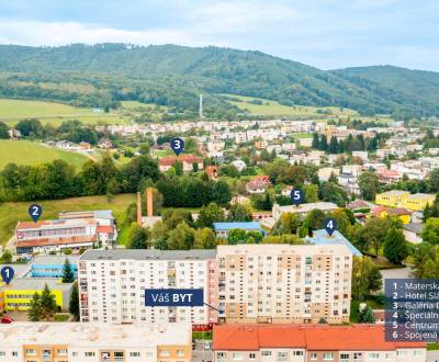 Eladó 4 szobás lakás, 4 szobás lakás, Gen. L. Svobodu, Svidník, Szlová