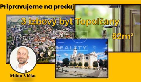 Eladó 3 szobás lakás, Topoľčany, Szlovákia