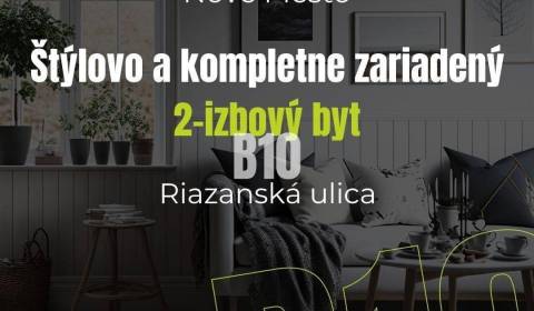 Eladó 2 szobás lakás, 2 szobás lakás, Bratislava - Nové Mesto, Szlovák