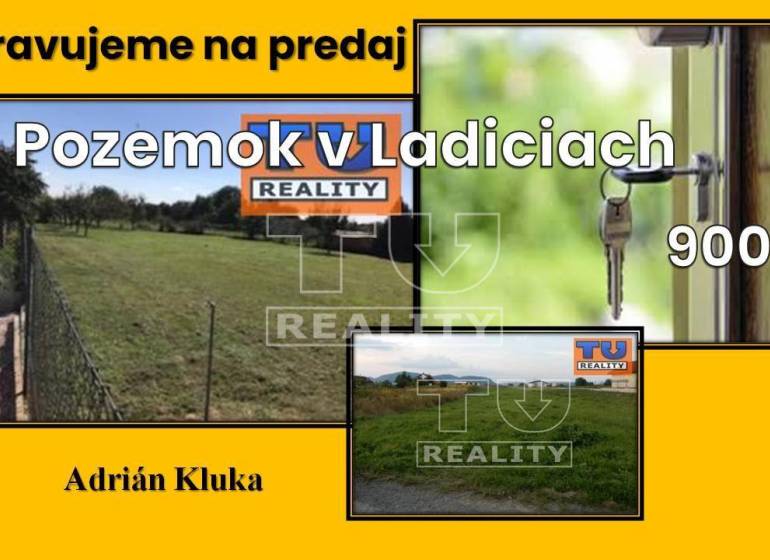 Ladice Építési telek eladó reality Zlaté Moravce