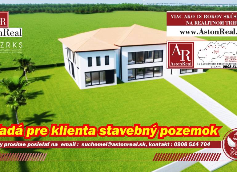 9 6 2024 INZERAT ASTONREAL  HLADA stavebny pozemok  inzercia 1.jpg