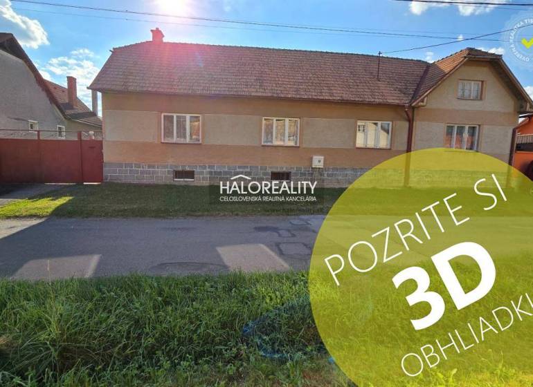 Dobrá Niva Családi ház eladó reality Zvolen