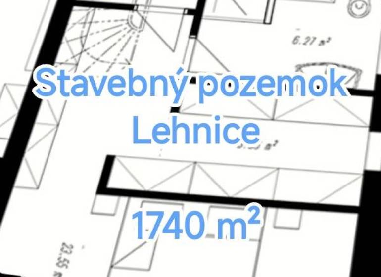 Lehnice Építési telek eladó reality Dunajská Streda