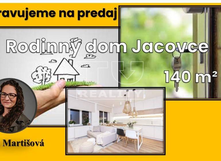 Jacovce Családi ház eladó reality Topoľčany