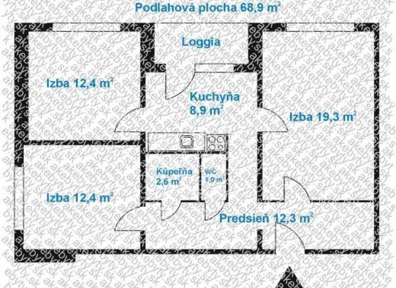 Bratislava - Podunajské Biskupice 3 szobás lakás eladó reality Bratislava - Podunajské Biskupice