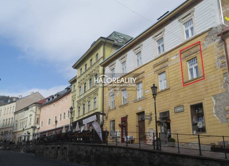 Banská Štiavnica 1 szobás lakás eladó reality Banská Štiavnica