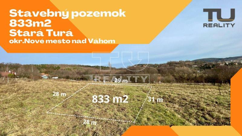 Stará Turá Építési telek eladó reality Nové Mesto nad Váhom