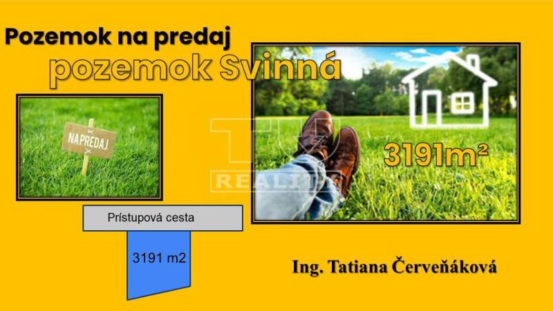 Svinná Építési telek eladó reality Trenčín