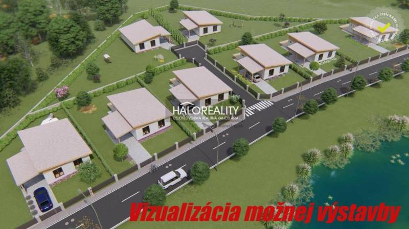 Horná Seč Építési telek eladó reality Levice