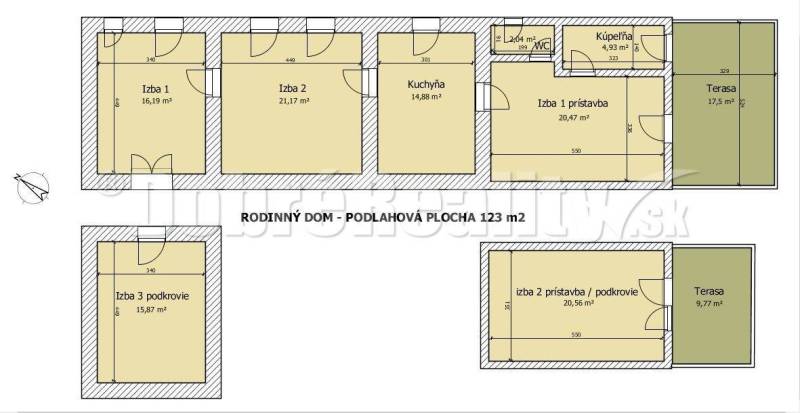 Turčianske Teplice Nyaraló eladó reality Turčianske Teplice