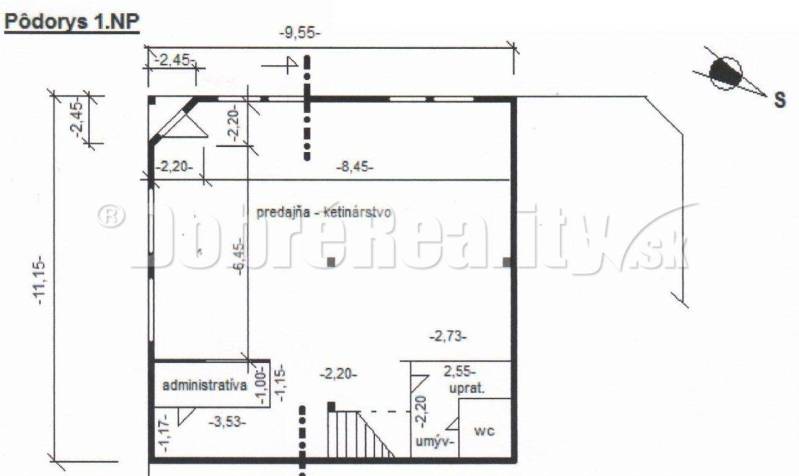 Rimavská Sobota Üzlethelység eladó reality Rimavská Sobota