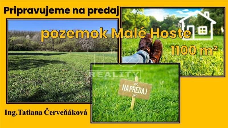 Malé Hoste Építési telek eladó reality Bánovce nad Bebravou