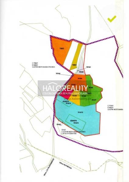 Banská Štiavnica Építési telek eladó reality Banská Štiavnica