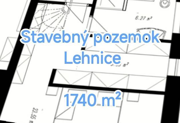 Lehnice Építési telek eladó reality Dunajská Streda