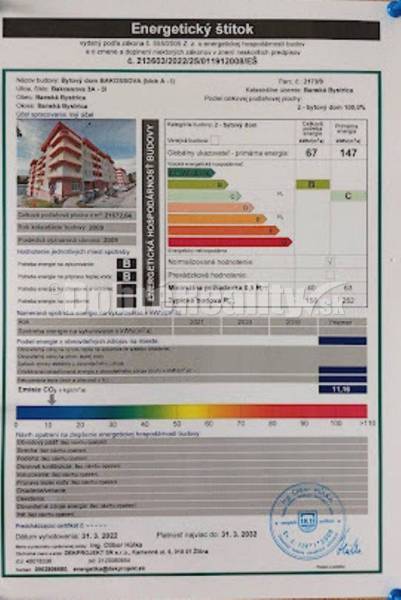 Banská Bystrica 2 szobás lakás kiadó reality Banská Bystrica