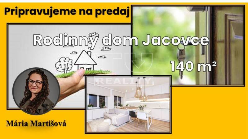 Jacovce Családi ház eladó reality Topoľčany