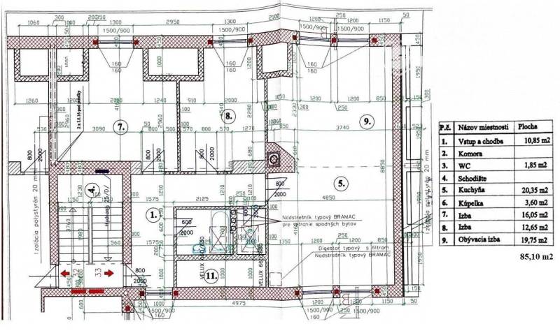 Spišská Nová Ves 3 szobás lakás eladó reality Spišská Nová Ves