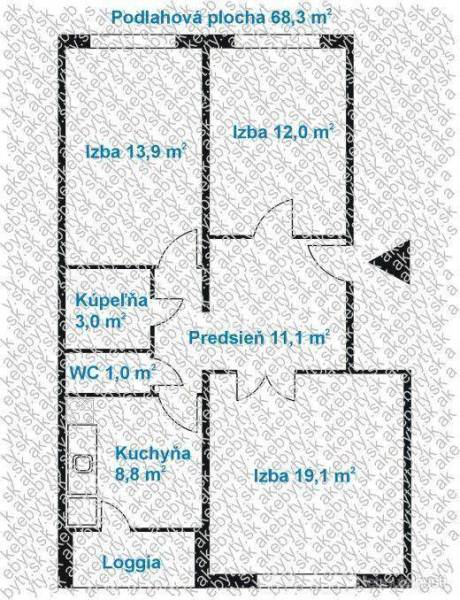 Bratislava - Petržalka 3 szobás lakás eladó reality Bratislava - Petržalka