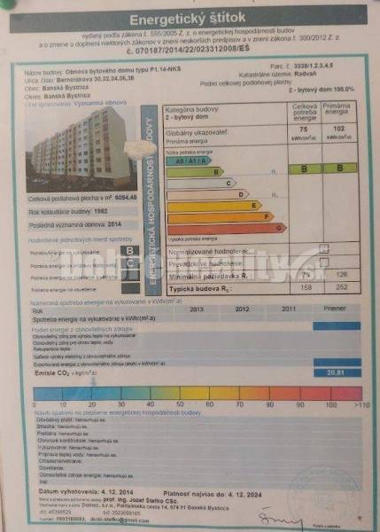 Banská Bystrica 3 szobás lakás kiadó reality Banská Bystrica