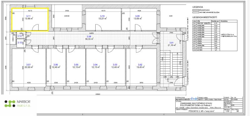 Pôdorys Poštová 3 NP 13,56 M2.png