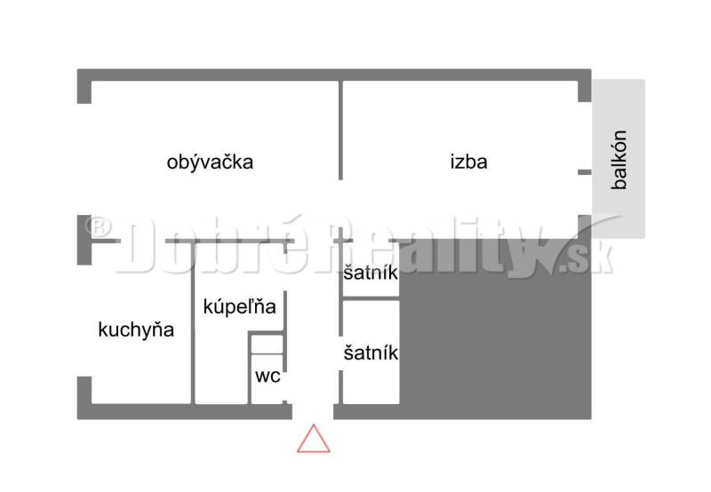 Banská Bystrica 2 szobás lakás kiadó reality Banská Bystrica